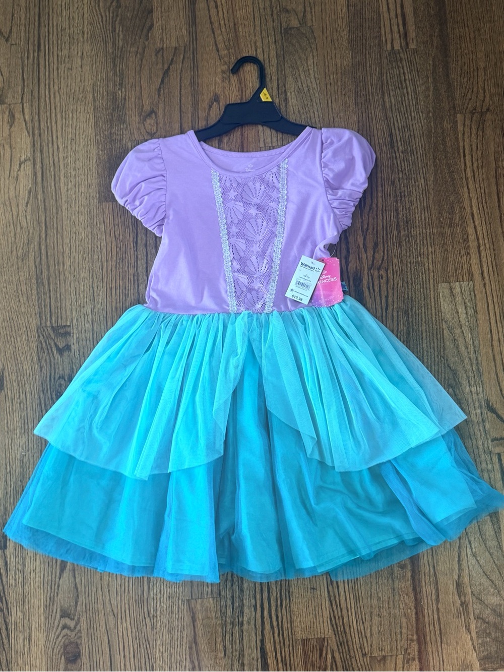 NWT Disney Princess Ariel Costume Dress - Girls Size L (10/12)